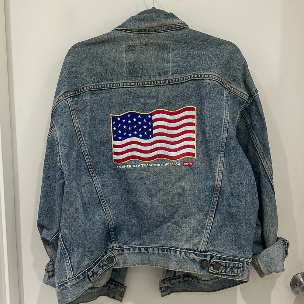 Levi’s American Flag Denim Jacket